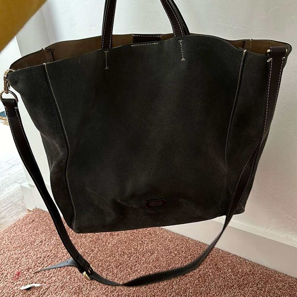 Francis Valentine Margaret Suede crossbody